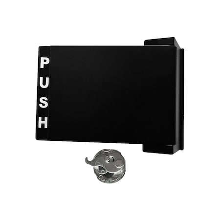 Premier Lock Commercial Storefront  "Push Pull" Paddle Handle - Left - Duranodic Finish PH06